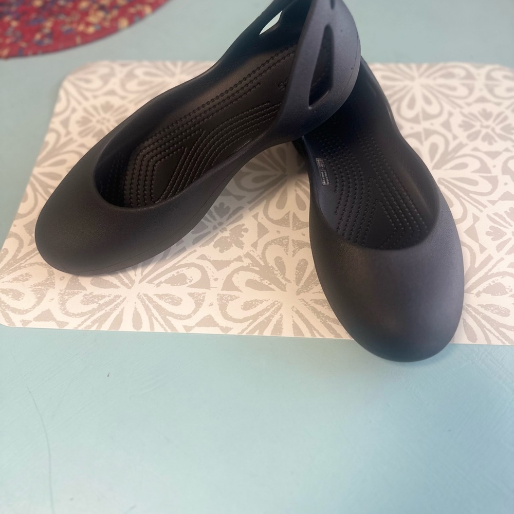 CROCS Black Women's Flats